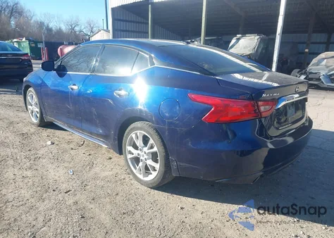 2016 Nissan Maxima 3.5 Sl z USA, uszkodzony, nr VIN 1N4AA6AP0GC432716